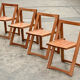 4 folding chairs Ado Jacober