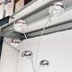 XL arc lamp by WOFI Leuchten from the 1970s