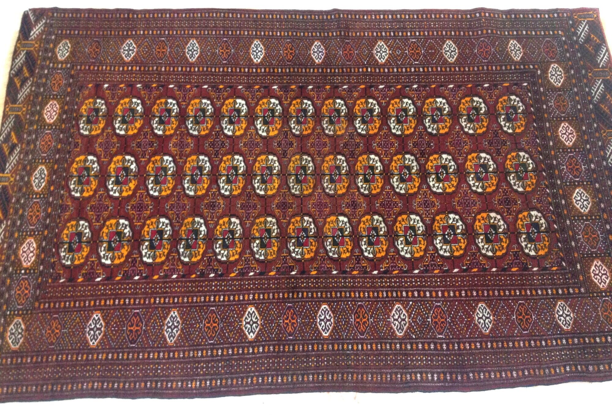 Oriental carpet bukhara 125 x 200 cm