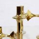 Set of 3 modular nagel candle holders