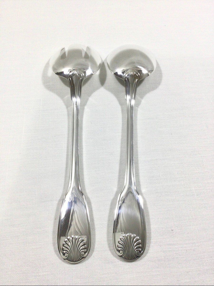 Christofle - cutlery with salad model vendôme