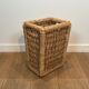Rope wastepaper basket