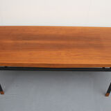 1960s design coffee table in walnut