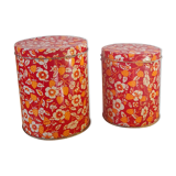 Strawberry round nesting boxes 60s