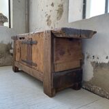 Established former brutalist console oak pine