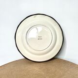 Decorative plate Faïencerie St Jean de Bretagne 1960