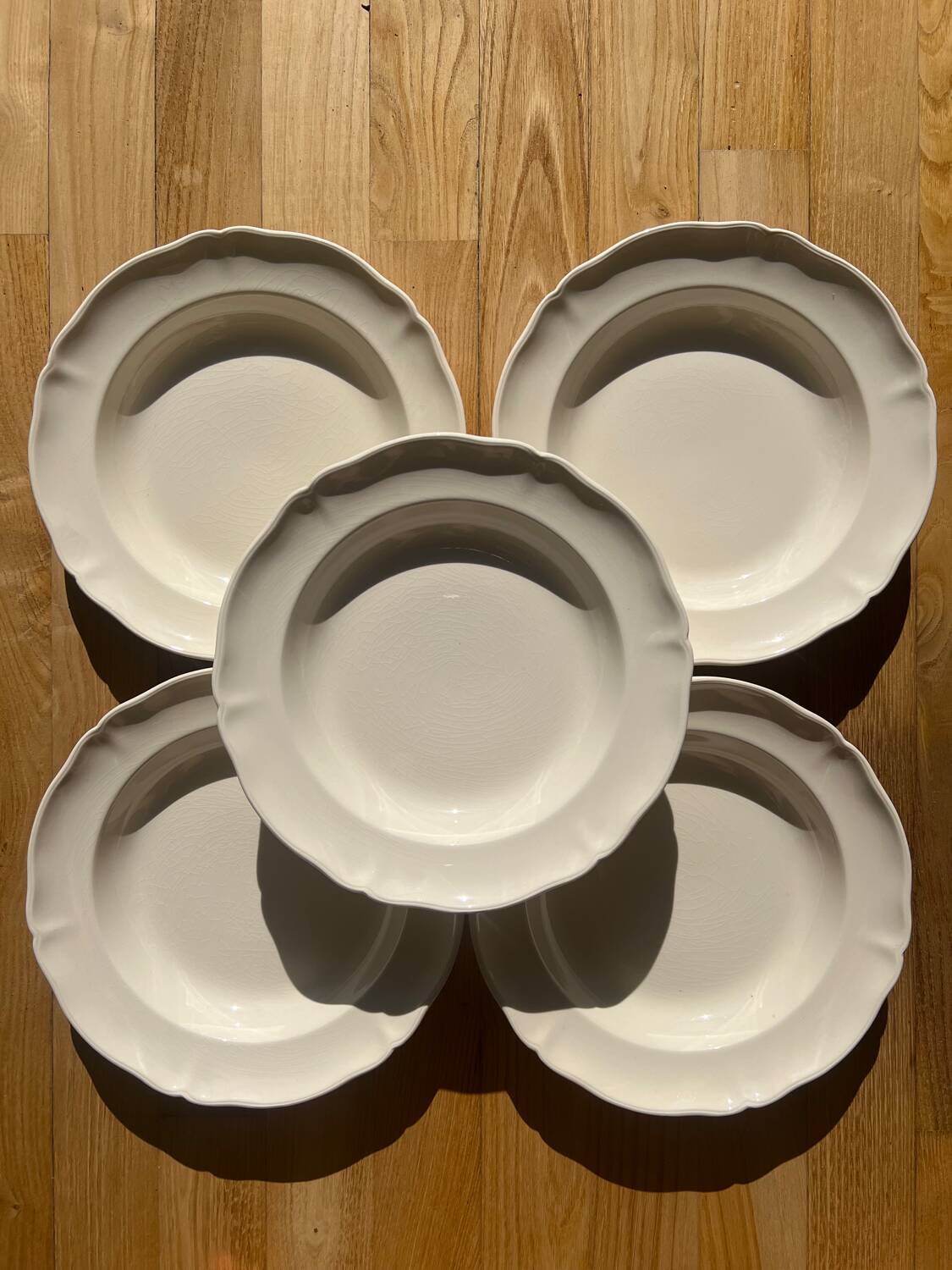 Assiettes creuses Villeroy et Boch