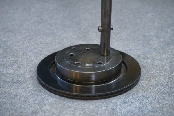 1950s Adjustable Industrial Metal Workshop Floodlight Floor Lamp