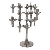 Lot de 7 bougeoirs BMF "Orion" avec pied