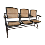 Canned theatrical bench