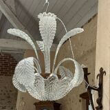 Lustre art déco barovier et toso, en verre de murano, années  1940