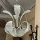 Art deco chandelier barovier et toso, made of murano glass, 1940s
