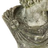 Beautiful Weathered Apollo Bust Garden Statue Cast Stone 65cm
