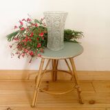 Vase en verre ciselé