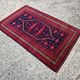 Yagcibedir carpet, vintage, handwoven, naturally dyed wool from the 1940s.