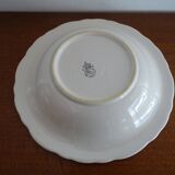 KG Lunéville earthenware ashtray with flower motifs Ø 18.5 cm