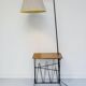 Lampadaire liseuse tablette 1950