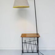 Lampadaire liseuse tablette 1950