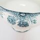 Iron earth soup tureen Saint-Amand, Carnations