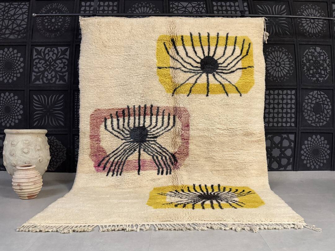 Custom Beni Ourain rug 3/2 m - Moroccan wool rug
