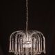 Lady Isabelle Murano Chandelier White Drops, 1980s