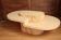 Coffee table with travertine veneer by Maitland-smith, 1970s