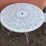 Lounge in old wrought iron