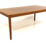 Scandinavian coffee table in walnut, Sweden, 1960