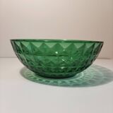 Saladier en verre vert