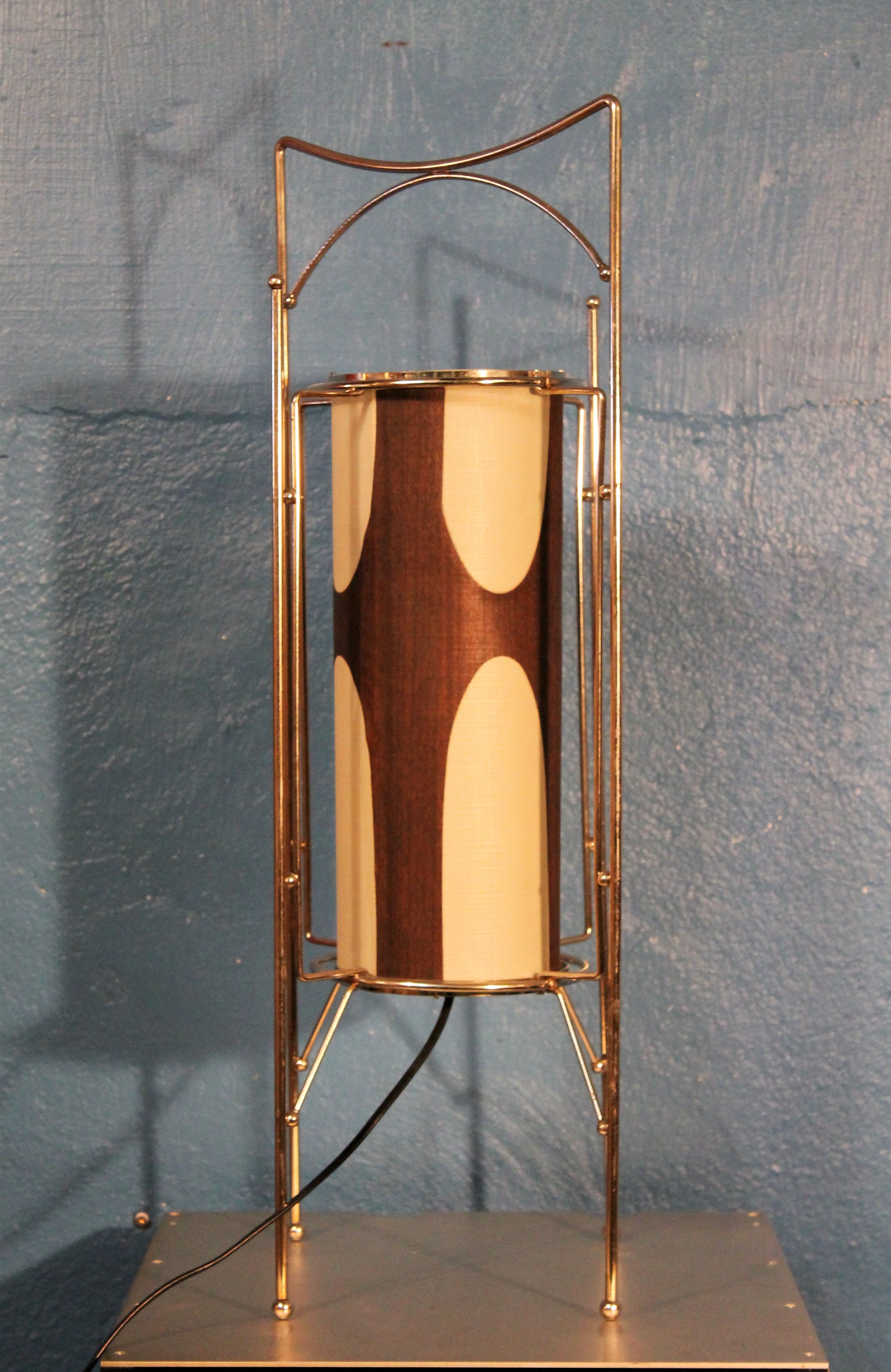 Lamp "rocket" design Italy 1960