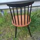 Paire chaises fanett par Ilmari Tapiovaara années 60