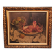 oil painting Antonio Pous Palau (1870–1959) – Still Life with Lobster