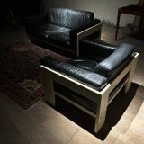 Bastiano sofa and armchair by Afra & Tobia Scarpa