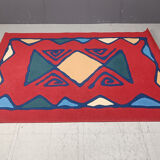 Large hand knotted carpet, 1980s