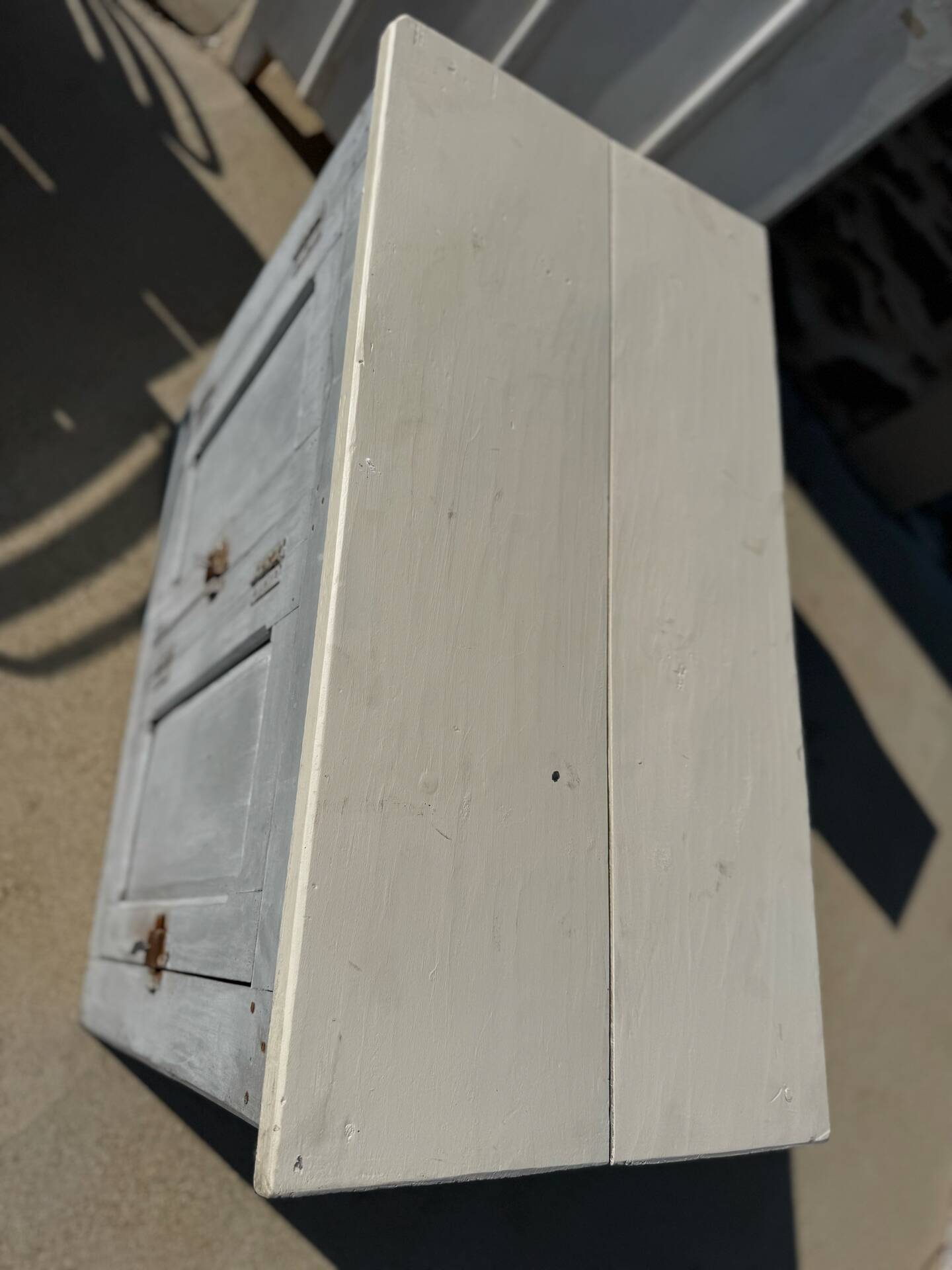 Small antique kitchen/workshop furniture