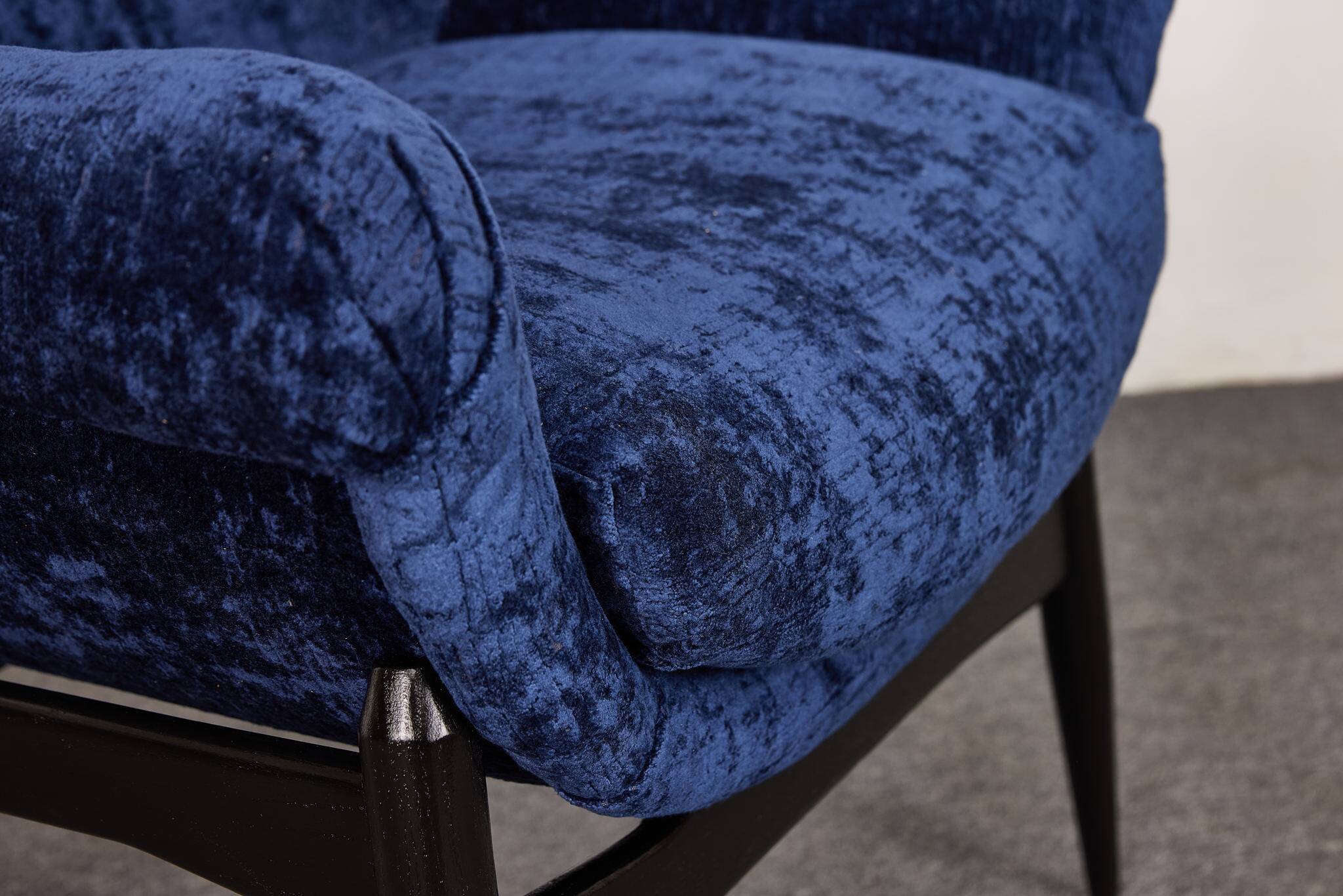 Mid-century, large lounge armchair by Júlia Gaubek, 1960s, Hungary