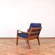 Danish Teak Senator Lounge Chair by Ole Wanscher for Cado, 1960s.