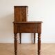 Louis Philippe graduated desk in walnut