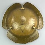 60s 70s Peill & Putzler ceiling lamp glass space design lamp