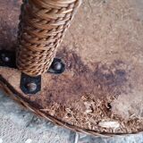 Twisted rattan veranda harness