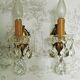 Paire d'appliques bronze