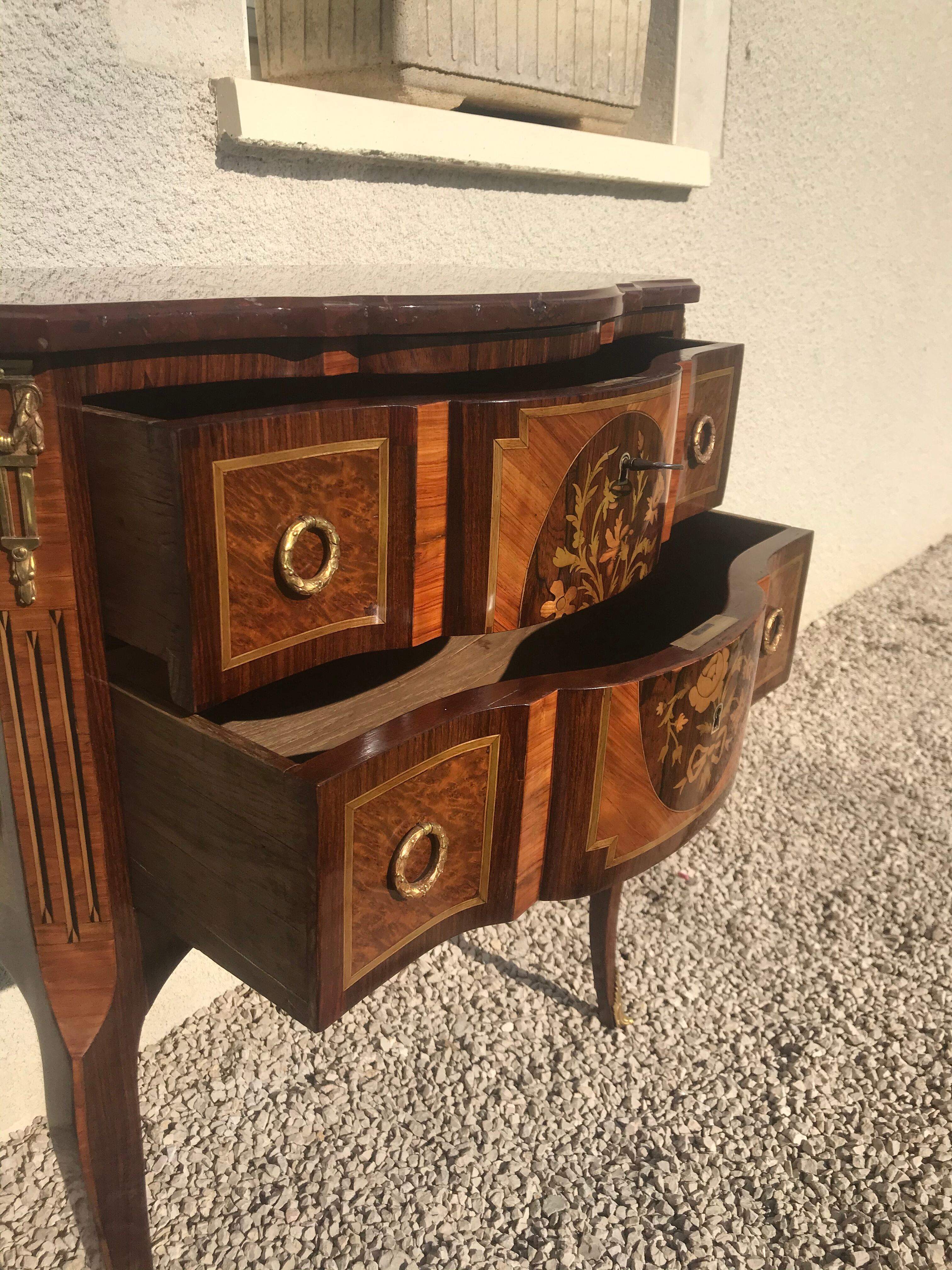 Restored 18th Transition dresser