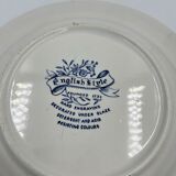 6 assiettes creuses vintage