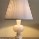 Vintage Alabaster Table Lamp, France, 1950s