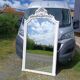 Miroir ancien à fronton 174/94 cm