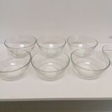 6 vintage Duralex bowls