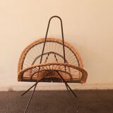 Magazine rack Wicker 1950