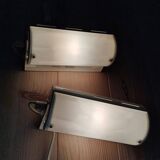 SMYG wall lights duo – IKEA Model Typ V1013 – 2000s design – ecru