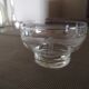 Set of 4 engraved crystal bowls - 1920s/1930s