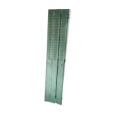 Volets persienne ancien métal indus vintage déco loft accordéon paravent lot de 2